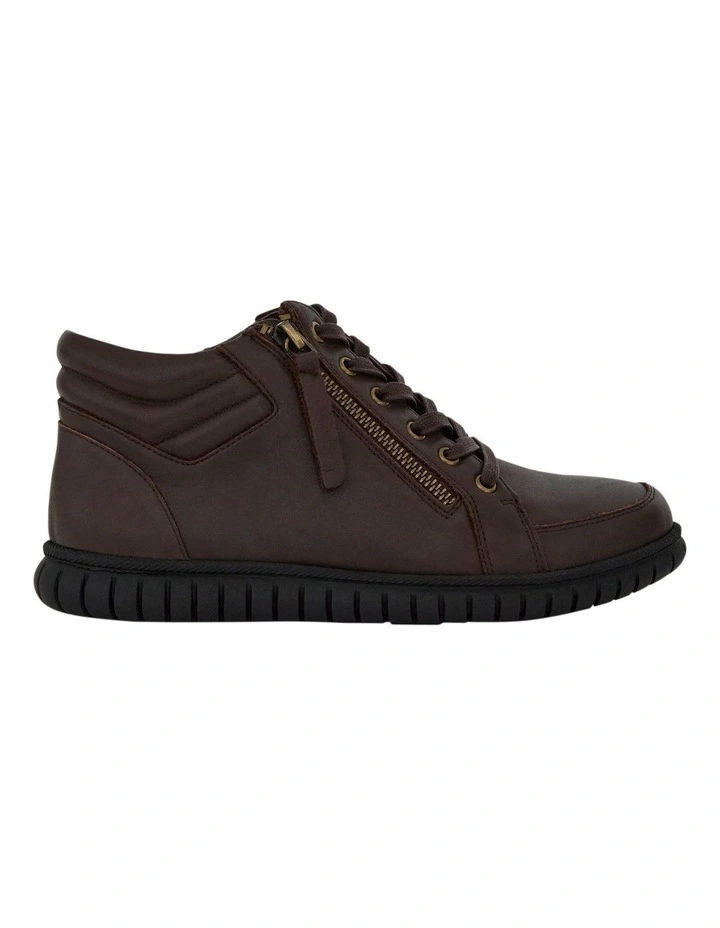 Fable Boots in Chocolate Leather image 1