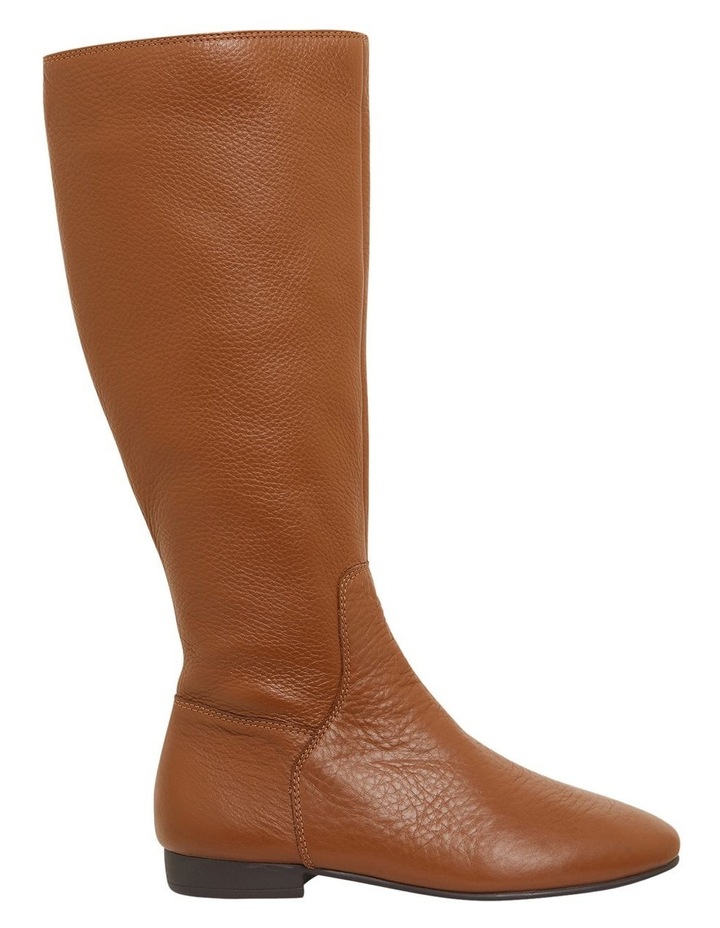tall flat leather boots