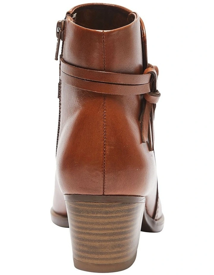 Carlton Mid Glove Boots in Brown image 5