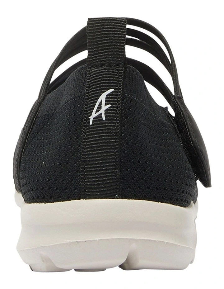 Patsy Sneakers in Black Stretch image 5