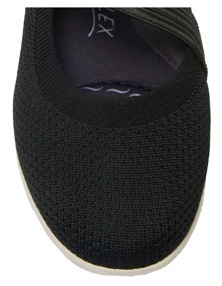 Patsy Sneakers in Black Stretch image 7