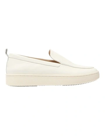 Angus Leather Sneakers in White