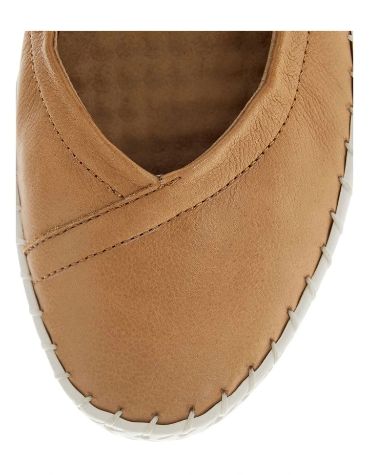 Rosalia Sneakers in Tan Leather image 4