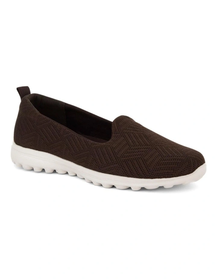 Perry Sneakers in Chocolate Stretch image 2