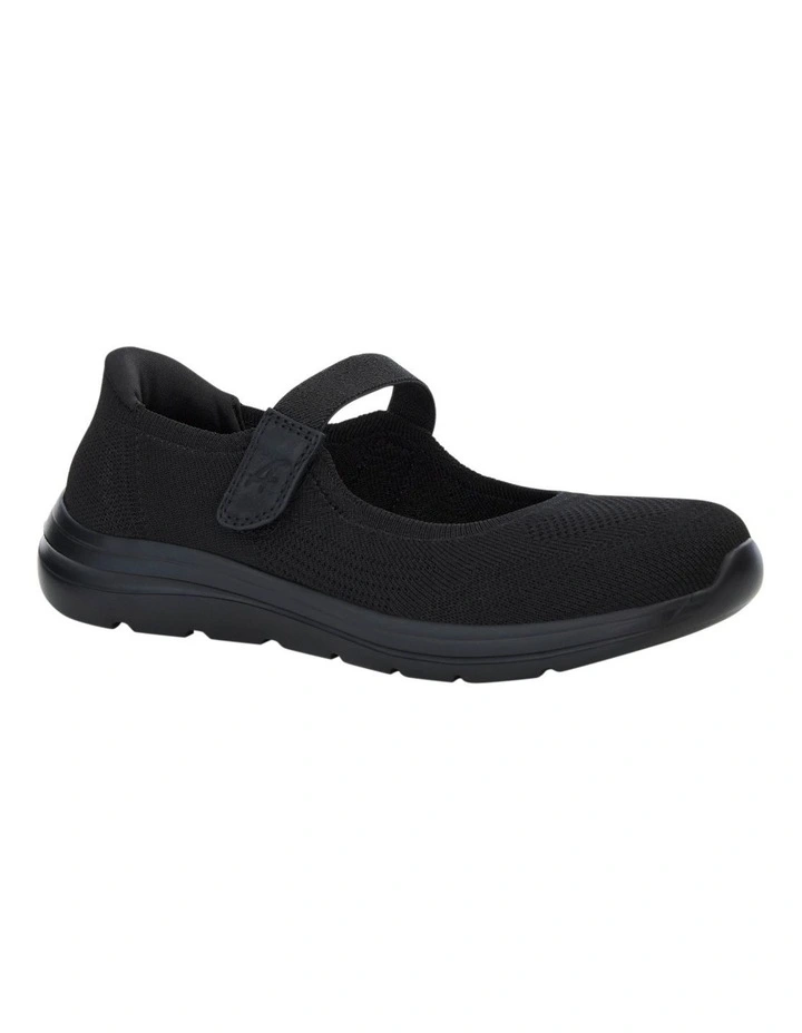 Carter Sneaker in Black on Black image 2