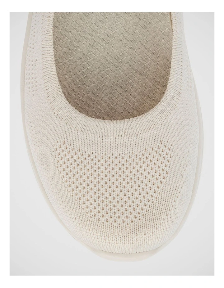 Carter Sneaker in Bone Fabric image 4