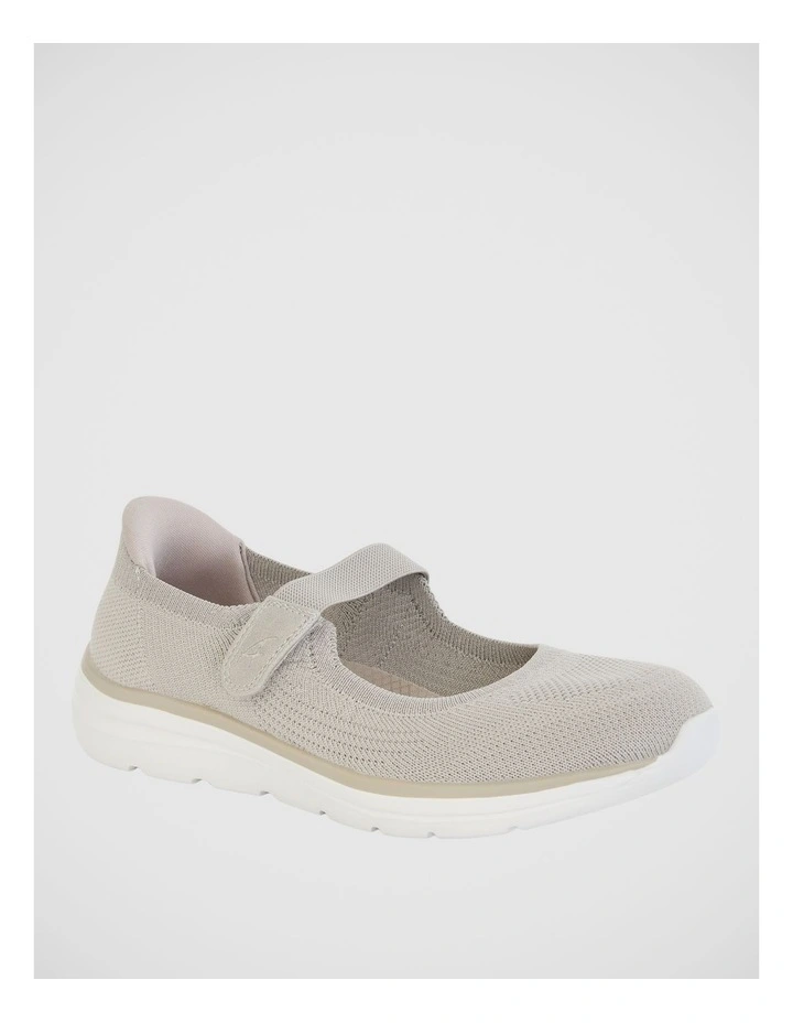 Carter Sneakers in Taupe Fabric image 2