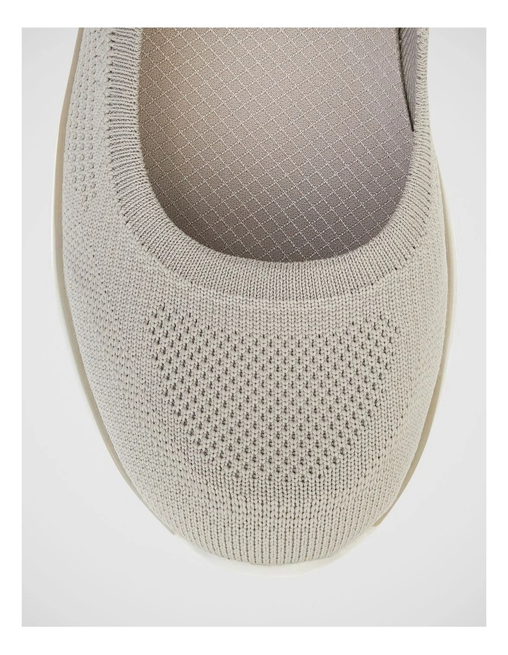 Carter Sneakers in Taupe Fabric image 4