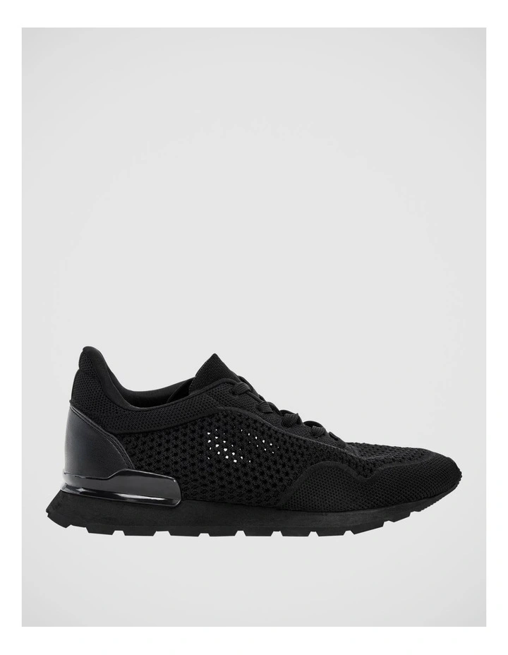 Jedy Black Knit Sneakers image 1