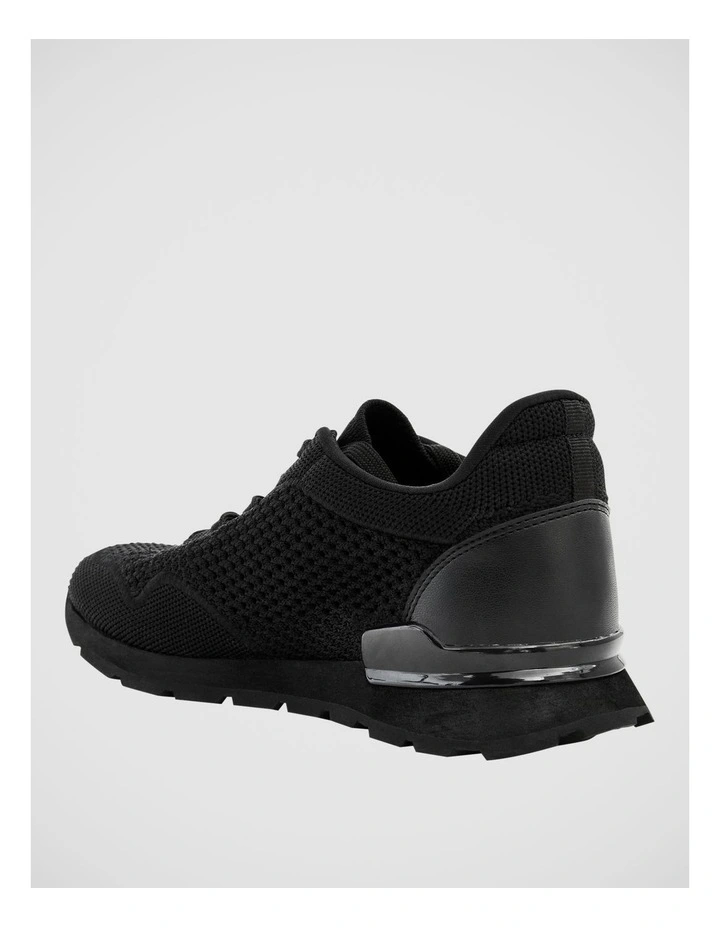 Jedy Black Knit Sneakers image 3