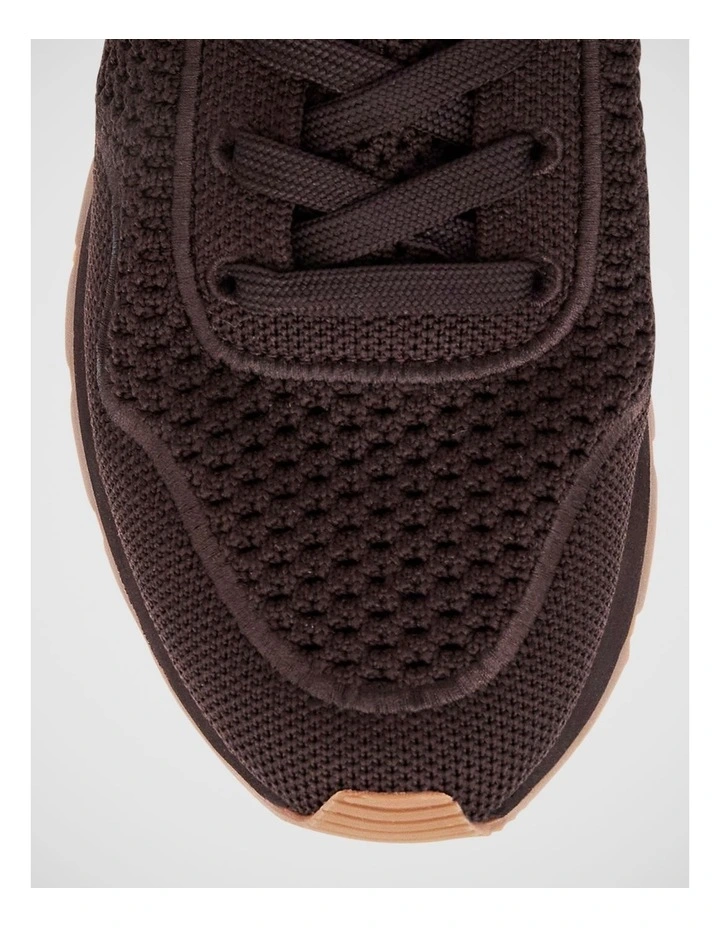 Jedy Chocolate Knit Sneakers image 4