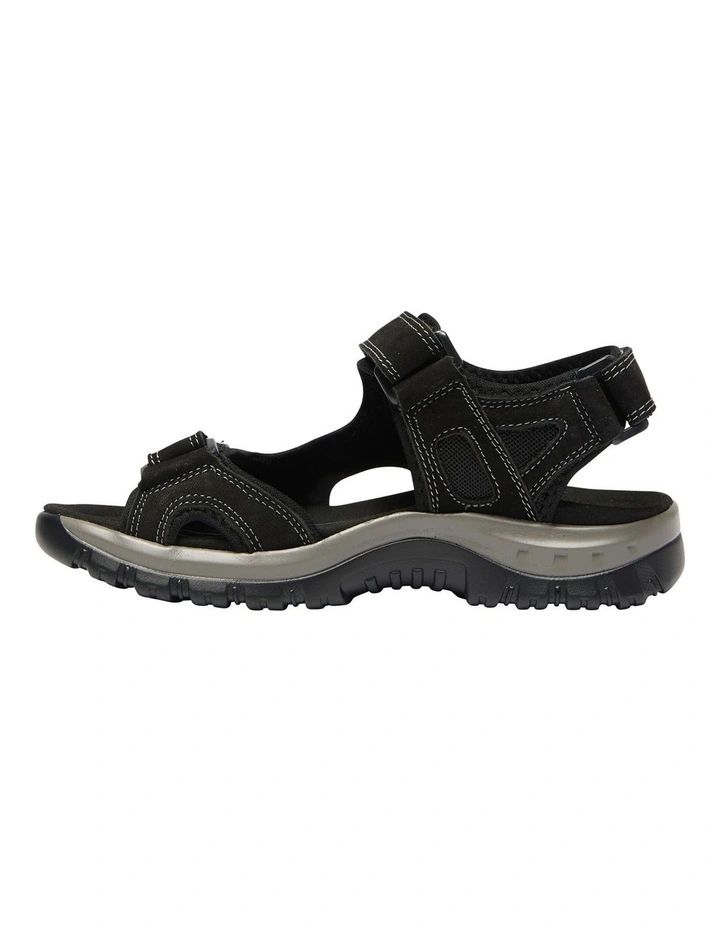 Harvey Sandals in Black image 3