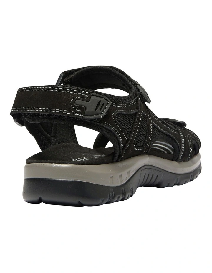 Harvey Sandals in Black image 4