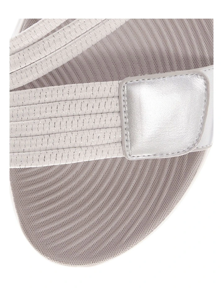 Neon Sandals in Silver Multi image 4
