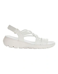 Luna Sandals in White