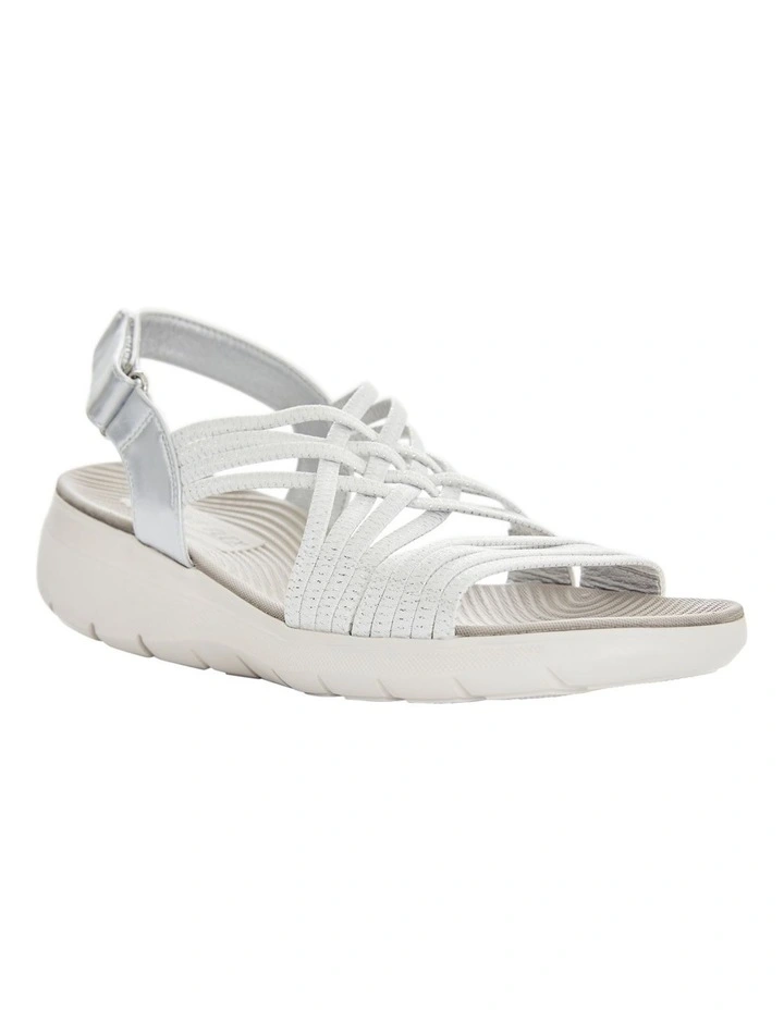 Luna Sandals in Silver Multi image 3