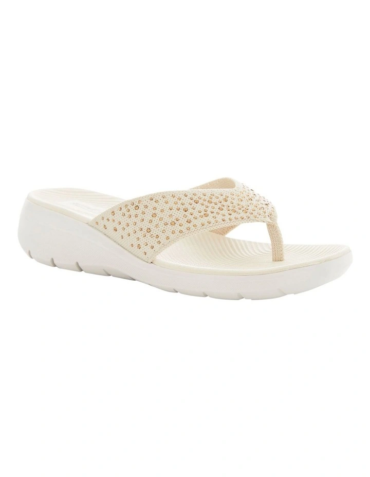 Largo Sandals in Beige Diamante image 2