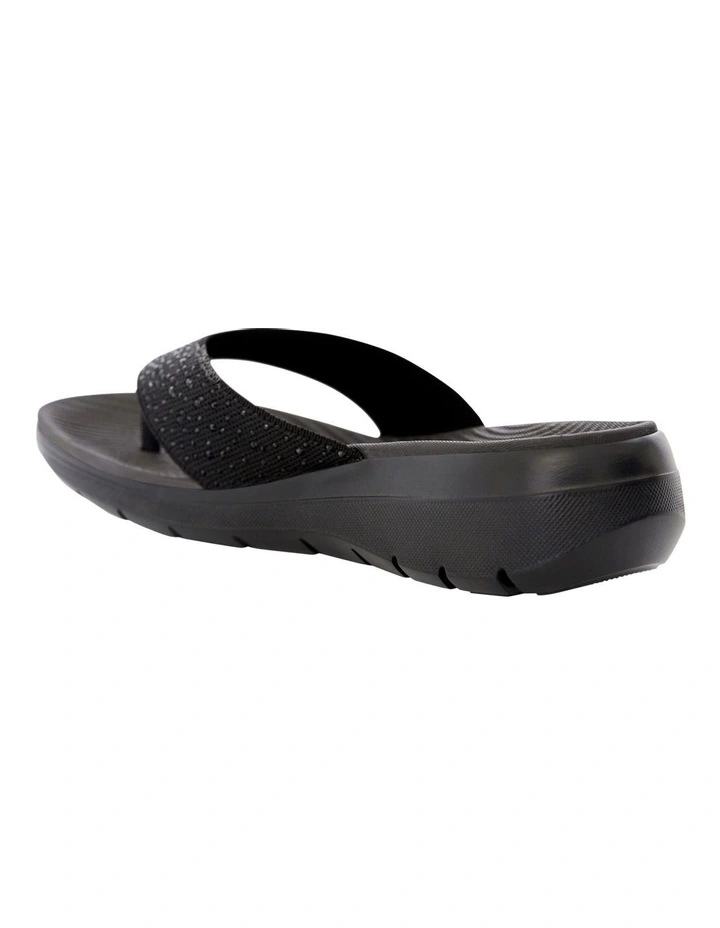 Largo Sandals in Black Diamante image 3