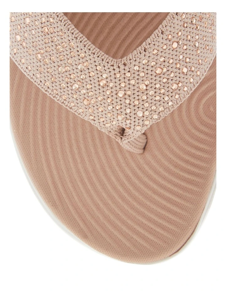 Largo Sandals in Blush Diamante image 4
