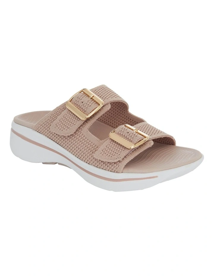 Adena Sandals in Blush Weave image 2