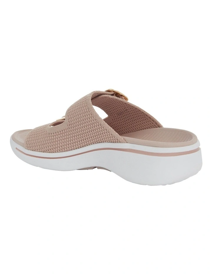 Adena Sandals in Blush Weave image 3