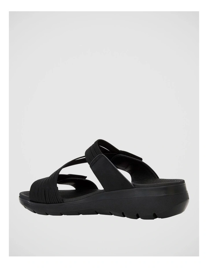 Layton Sandals in Black on Black image 3