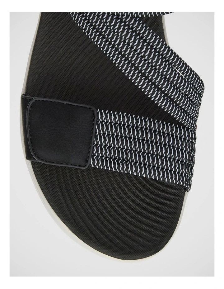 Layton Sandals in Black Multi image 4