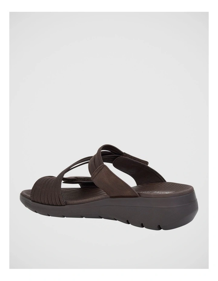 Layton Sandals in Chocolate Multi image 3