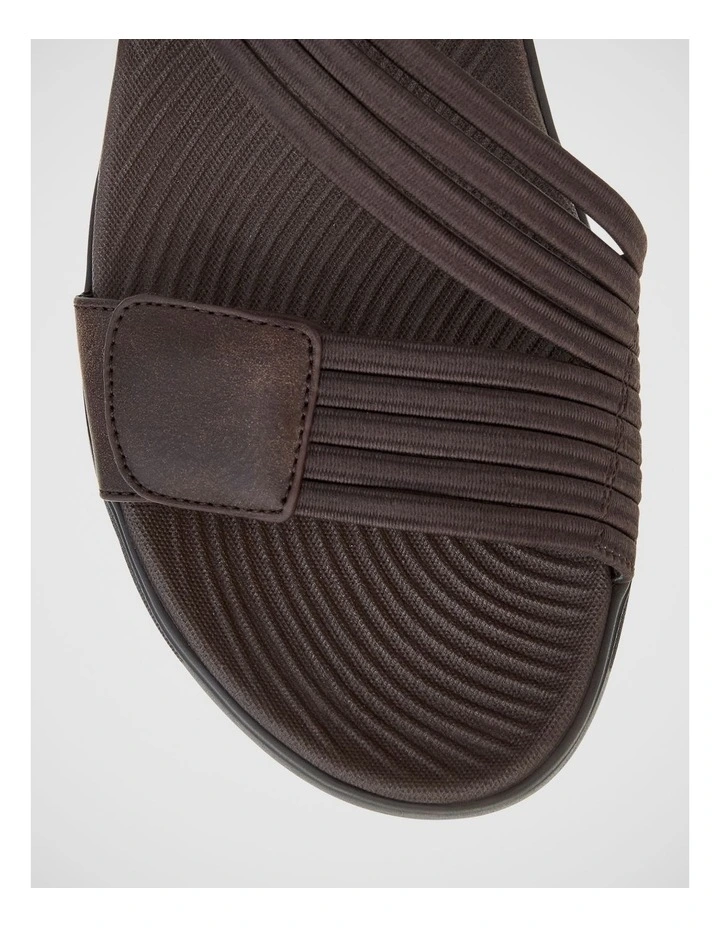 Layton Sandals in Chocolate Multi image 4