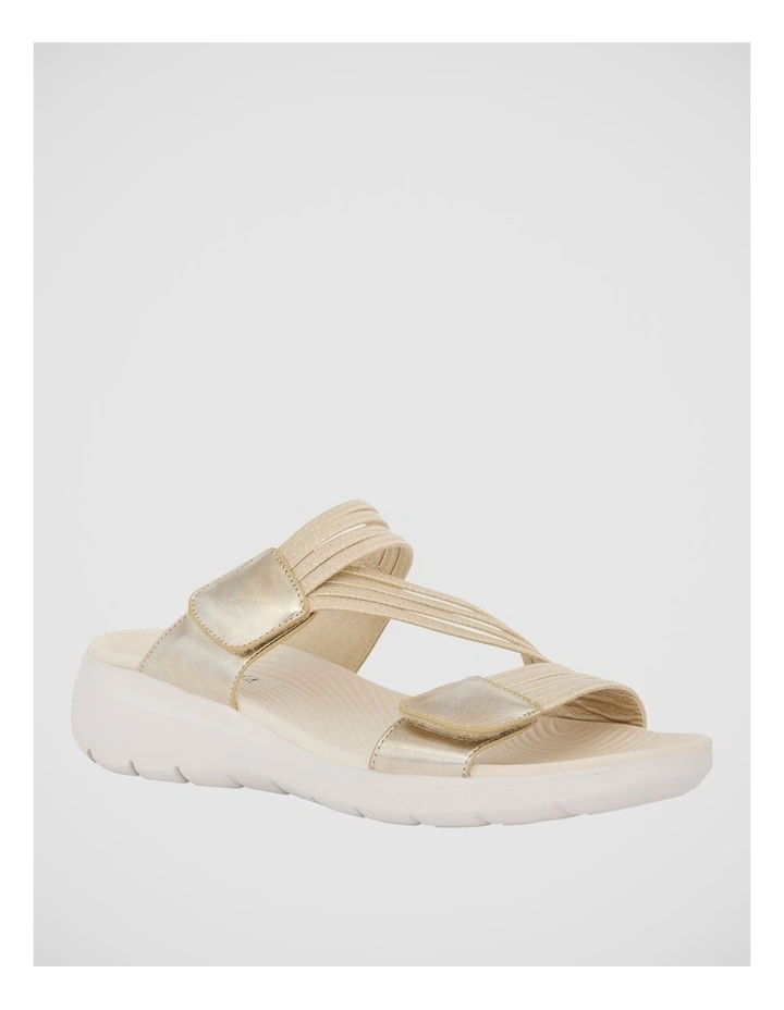 Layton Sandals in Gold Multi image 2