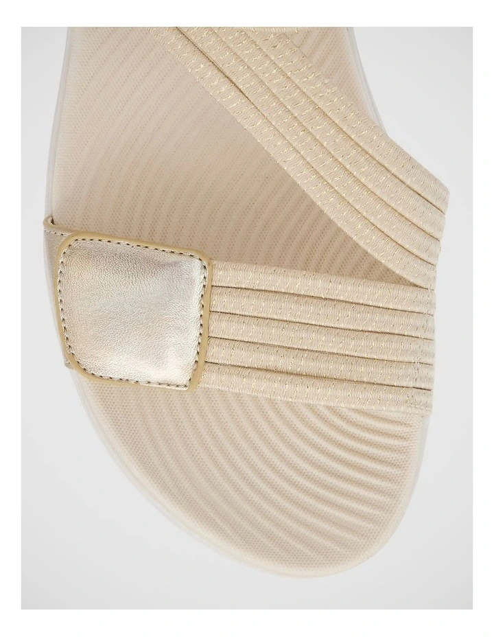 Layton Sandals in Gold Multi image 4
