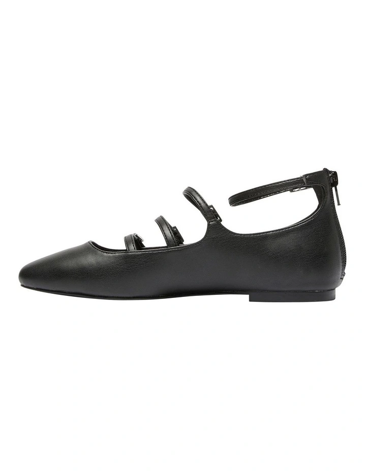 Samira Ballet Flats in Black image 3
