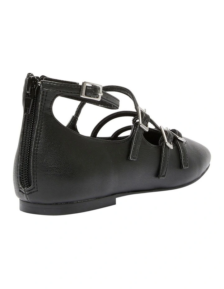 Samira Ballet Flats in Black image 4