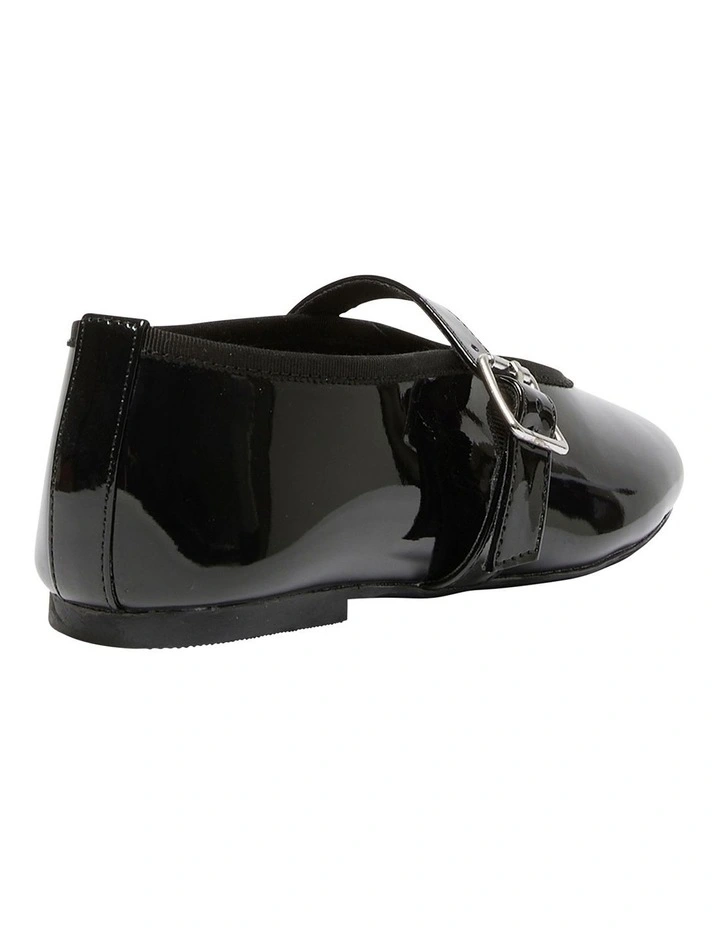 Robyn Flat Shoes in Black Patent image 4
