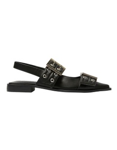 Ravella Suzie Flat Shoes in Black