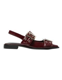 Ravella Suzie Flat Shoes in Cherry Patent