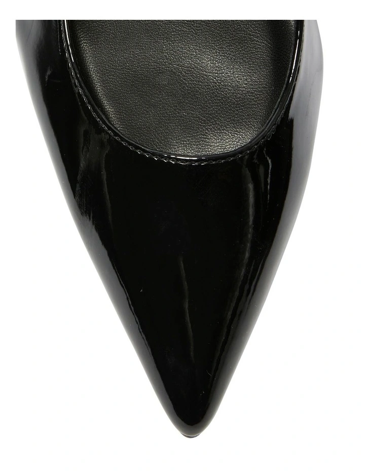 Loyal Heeled Shoes in Black Patent image 7