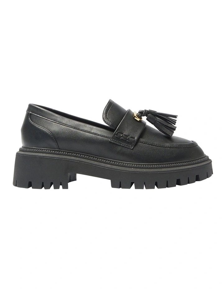 Strike Flat Shoes in Black image 1