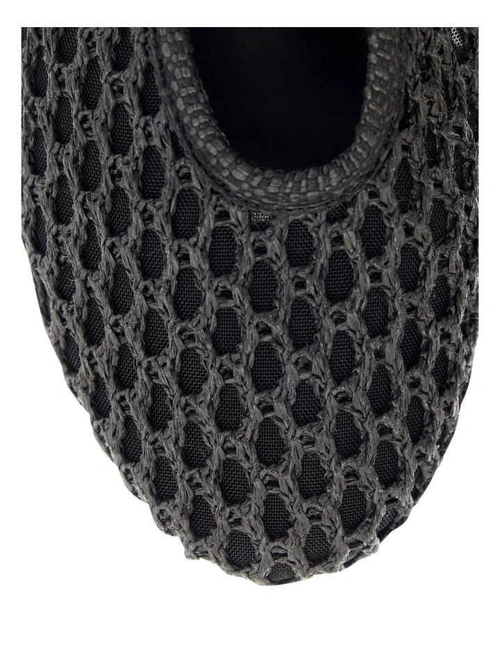 Renn Flat Shoes in Black Mesh image 4