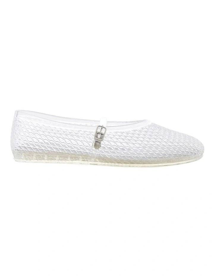 Pasadena Flat Shoes in Clear image 1