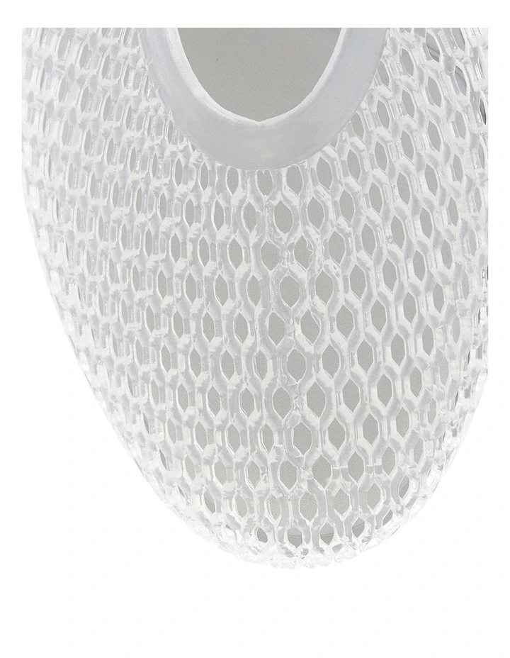 Pasadena Flat Shoes in Clear image 4