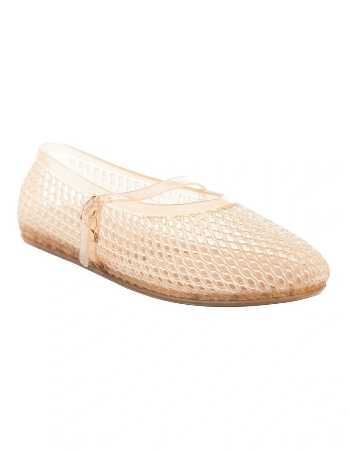 Pasadena Flat Shoes in Nude image 2
