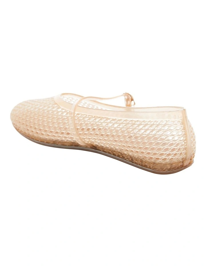 Pasadena Flat Shoes in Nude image 3