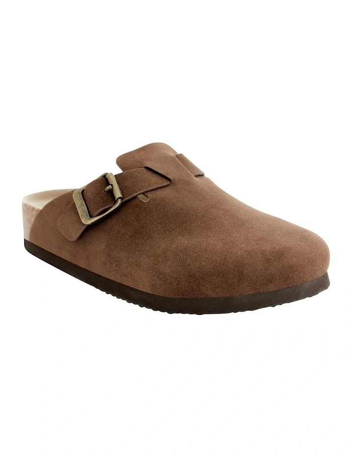 Charlie Flat Shoes in Chocolate image 2