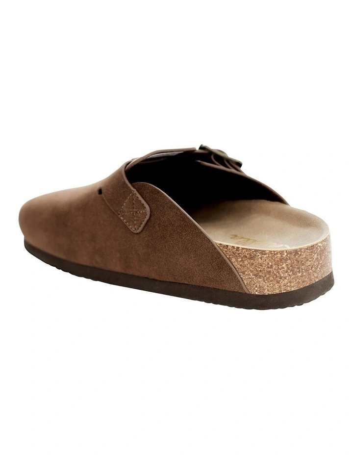 Charlie Flat Shoes in Chocolate image 3