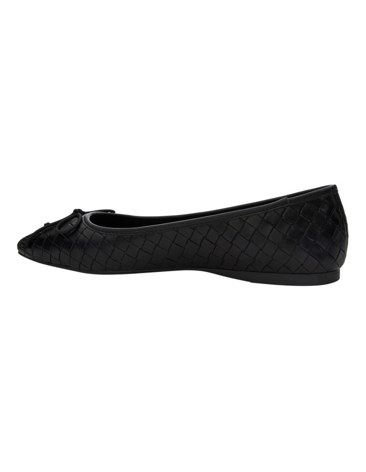 Kasey Ballet Flats in Black image 3