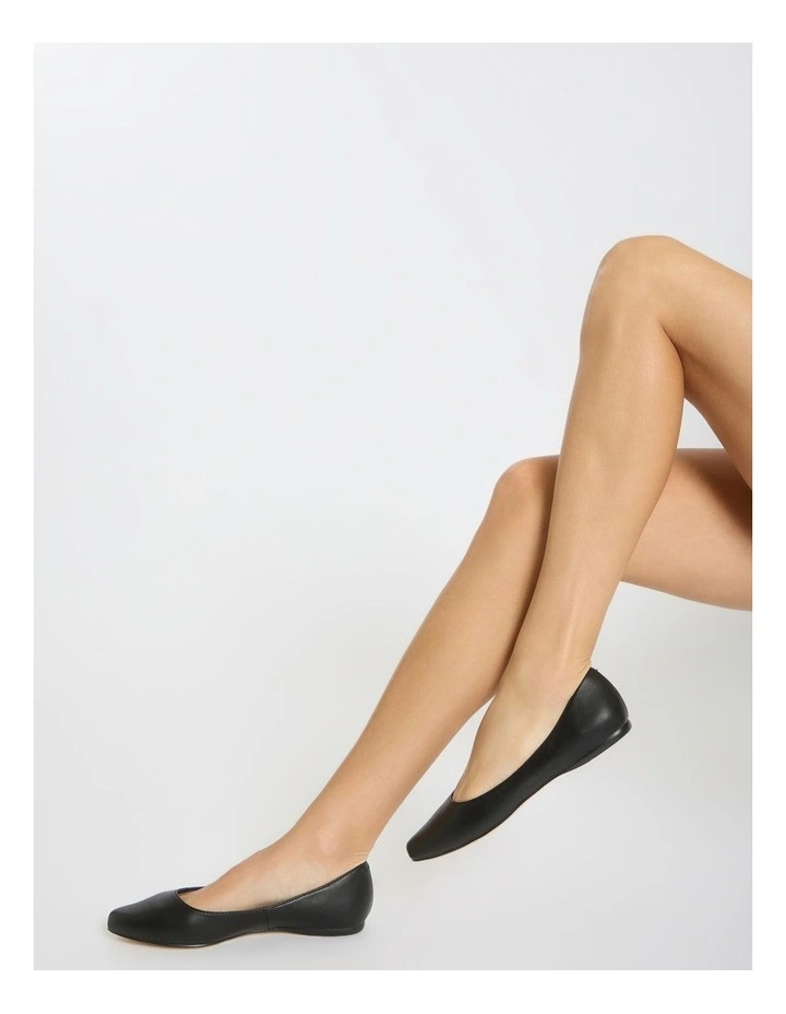 Joyce Flat Shoes in Black image 2