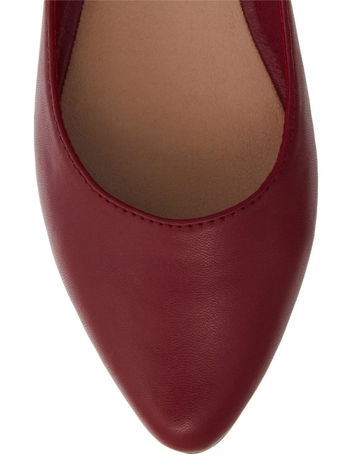 Joyce Flat Shoes in Red image 4