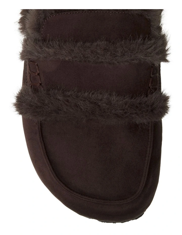 Alpine Flat Shoes in Chocolate Micro image 4