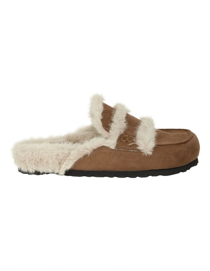 Alpine Flat Shoes in Tan Micro image 1